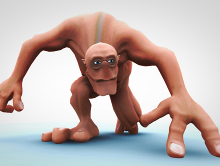 3D Monster character